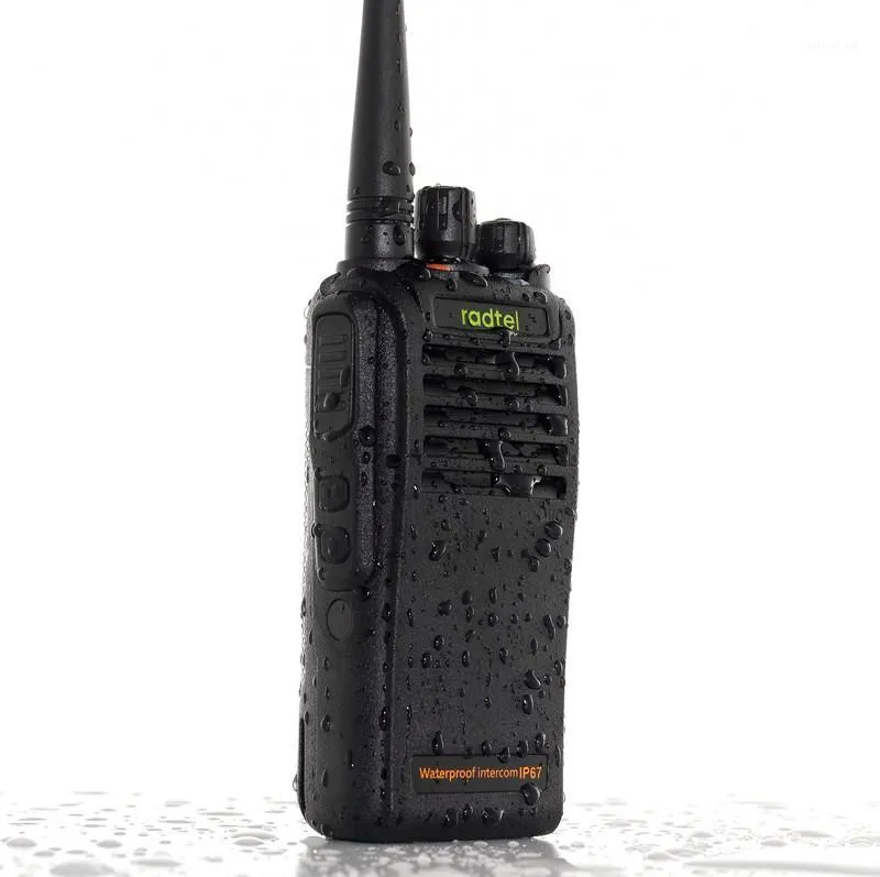 RADTEL RT-67 UHF 400-470 MHZ Профессиональный ручной водонепроницаемый трансивер двухсторонний радиостанция Walkie Talkie recargemate1