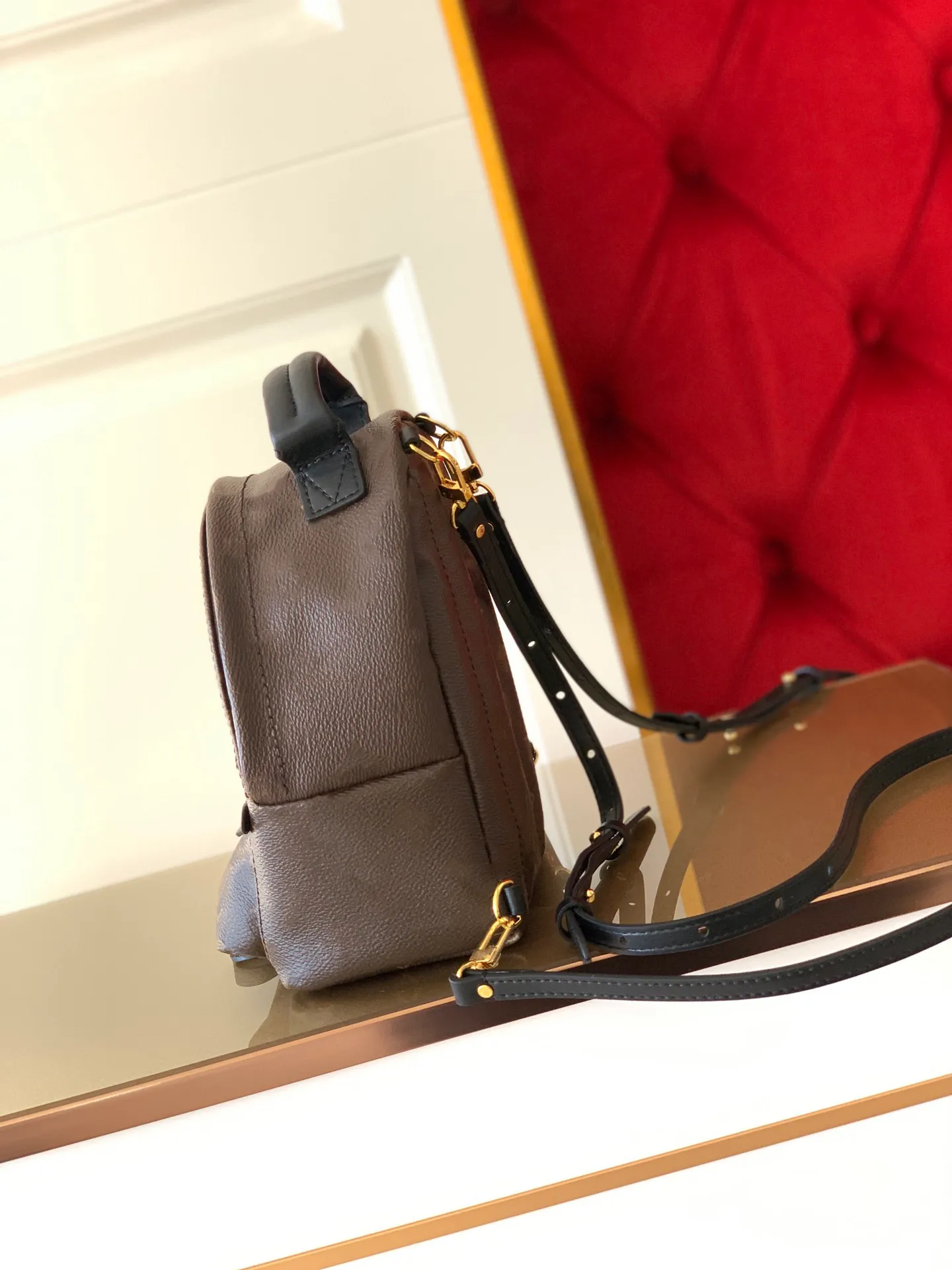 2020 hot selling PAM SPRINGS lady womens Fashion backpack Bags luxury CLASSIC MONOGRM canvas