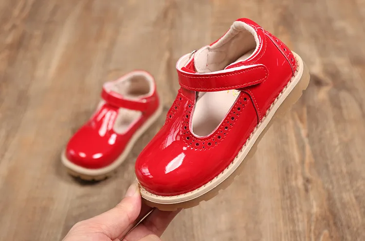 Princess Leather School Toddler Shoes For Little Girls Red Pink And Black Perfect For Parties Dressing Up Or Casual Wear Baby Sneaker Style Item 201130 From Kong06 9.43 DHgate.Com
