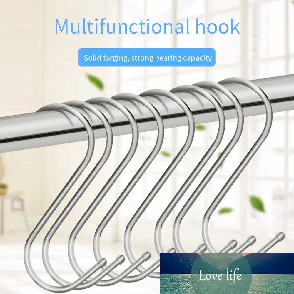 15pcs S Shaped Hook up Kitchen Bathroom Hanging Hanger Storage Holders Organizer Household Home Essential