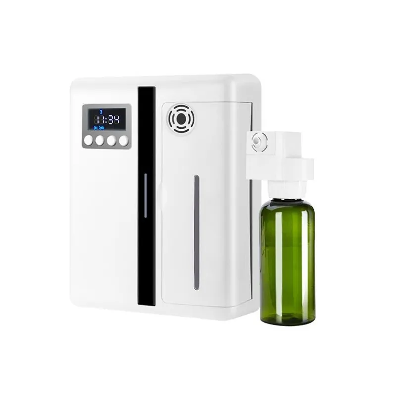2 colori Intelligent Fragrance Machine 160ml Funzione timer Profumo Unità Olio essenziale Diffusore di aromi per Home Hotel Office Y200416