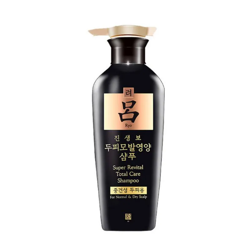 400mL Korea Black Lu Shampoo Conditioner Ginseng Revitalizing Shampoo