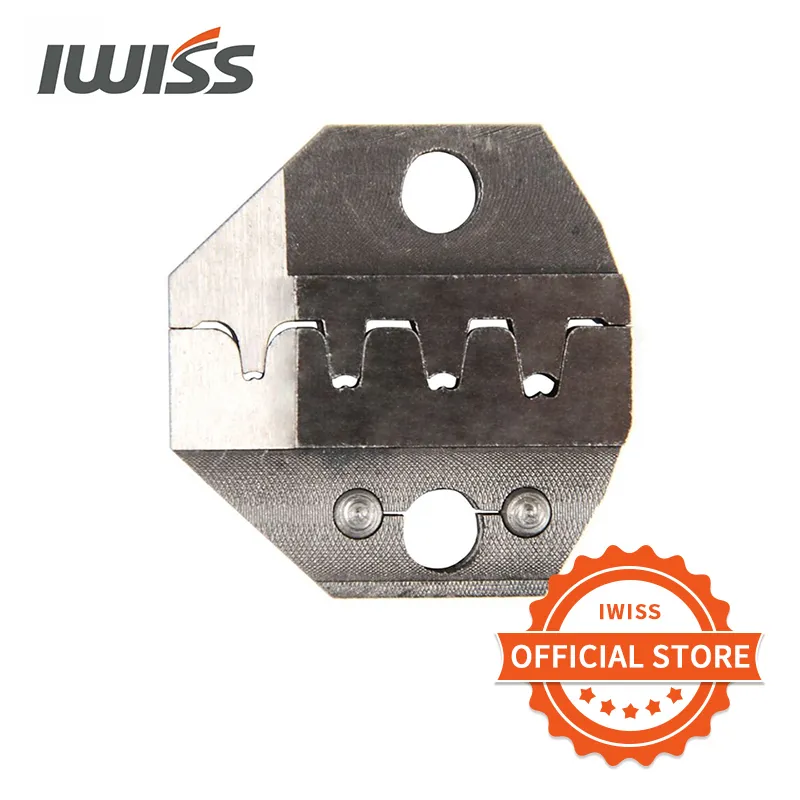 Ensembles de matrices de coupe à fil-électrode IWISS pour SN-2549 / SN-48B / SN-28B Pince à sertir à cliquet Outils à sertir à main Y200321