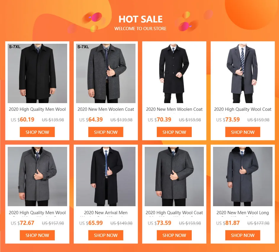 Mejor Precio En A Granel Haute Qualit Hommes Laine Manteau