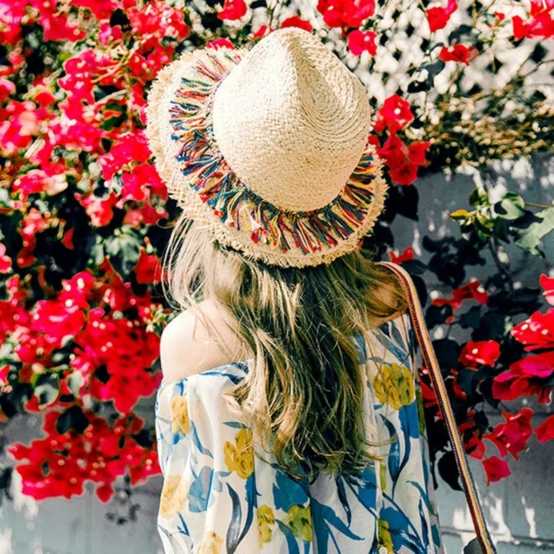 Multi-Woven Adjustable Straw Sun Hat for Gardening, Beach or Strolls Gardening Straw Sun Hat – Digz main image 4