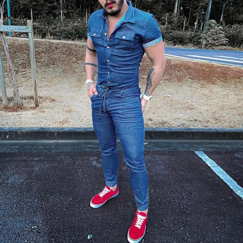 Mono Vaquero Vaquero Para Hombre Peto Para Hombre Ropa De Calle