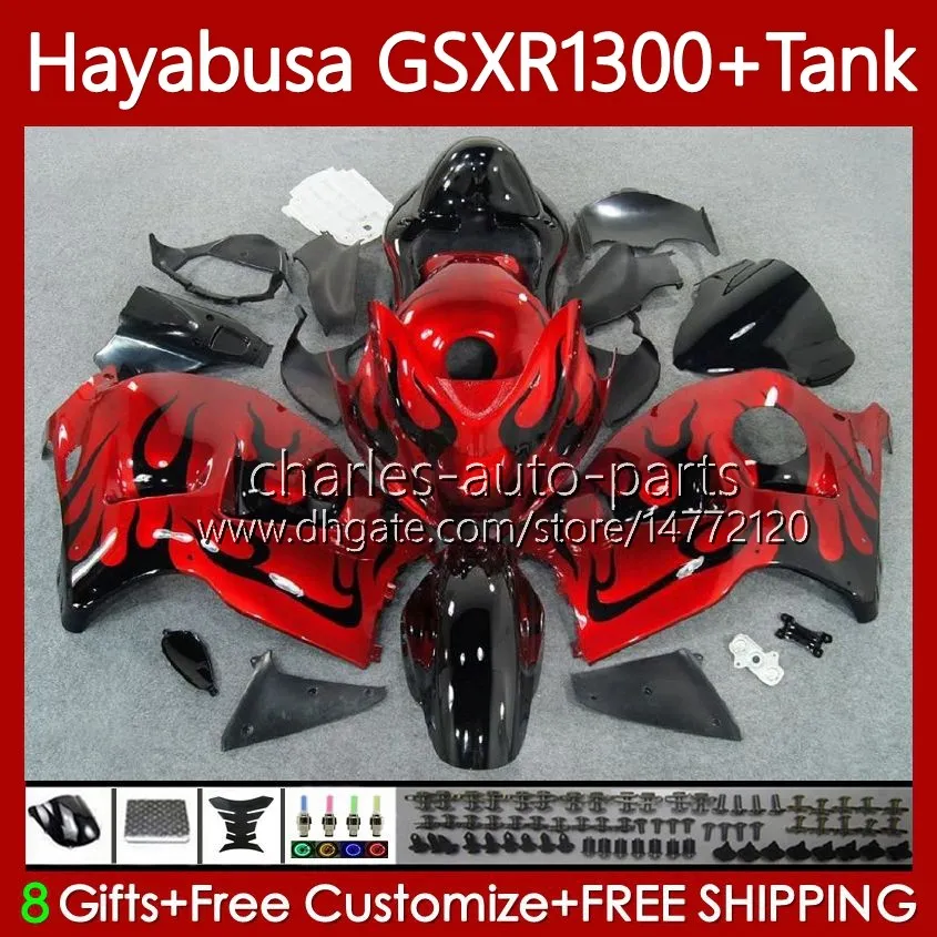 1300cc Hayabusa for Suzuki GSX-R1300 GSXR-1300 GSXR 1300 CC 74 No.10 2007 1997 1997 2002 2002 2004 2004 2004 2004 2004 2004 2004 2004 2007 2007フェアリングレッドフレームBLK