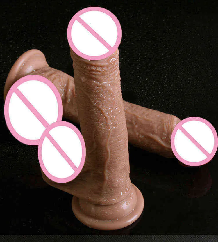 NXY Dildos CPWD - Super żeński silikonowe dildo, wymuszone prawdziwe dildo z przyssawką, męski sztuczny penis, masturbator, dorosły seks toy1213