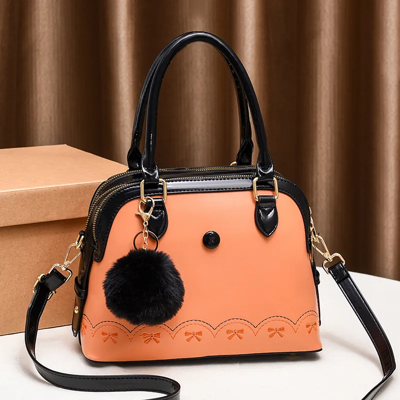 Pink sugao designer handbags shoulder bags women fashion purses pu leather new fashion designer bags shoulder bag high quality 7 color