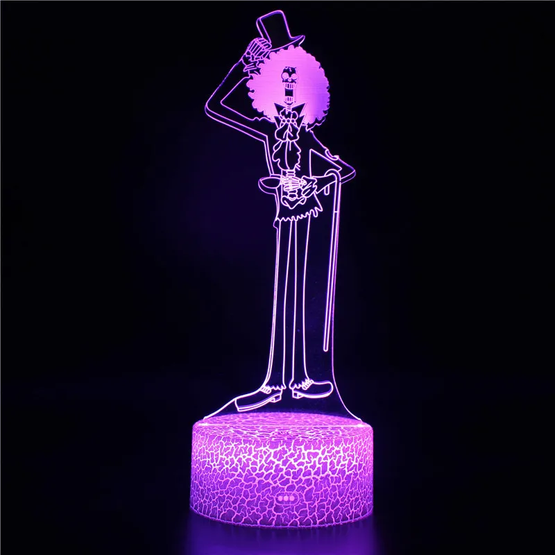  Emblème One Piece, luffy, mugiwara, lampe led