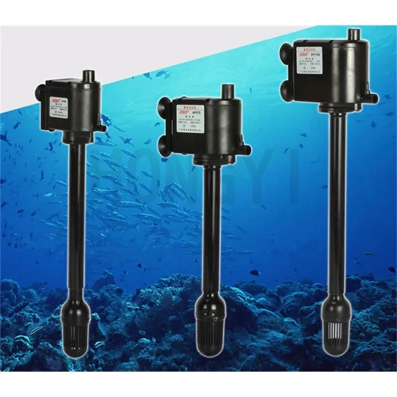 JEBO 1 Stück Aquarium Mini Multifunktions Wasserpumpe R362M R375M R119M Luftkompressor + Innenfilter + Wasser Zirkulieren 220-240V Y200922