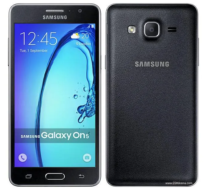 Original Refurbished Samsung Galaxy On5 G5500 Quad Core 1.3GHz 1.5GB 8GB 5.0 Inch 1280*720 8MP Unlocked 4G LTE Phone