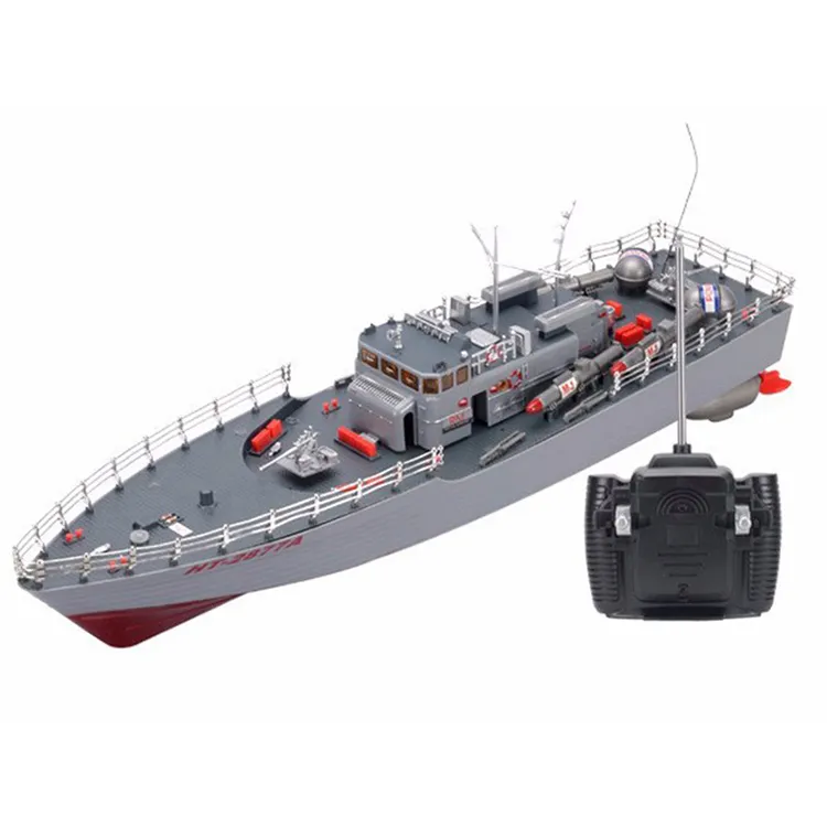 Bateau radiocommandé 1/275, destructeur, navire de guerre, télécommande, navires militaires, navire de course, modèle électronique pour enfants, jouets de loisirs d'anniversaire