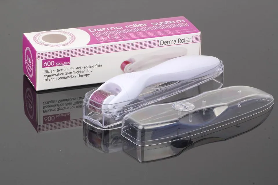 Darmowa wysyłka Drs 600 Micro Igły Derma Roller, Rolka do pielęgnacji skóry Micleedle Terapia ze stali nierdzewnej / Tytanu Dermaroller 0.2mm-3.0mm