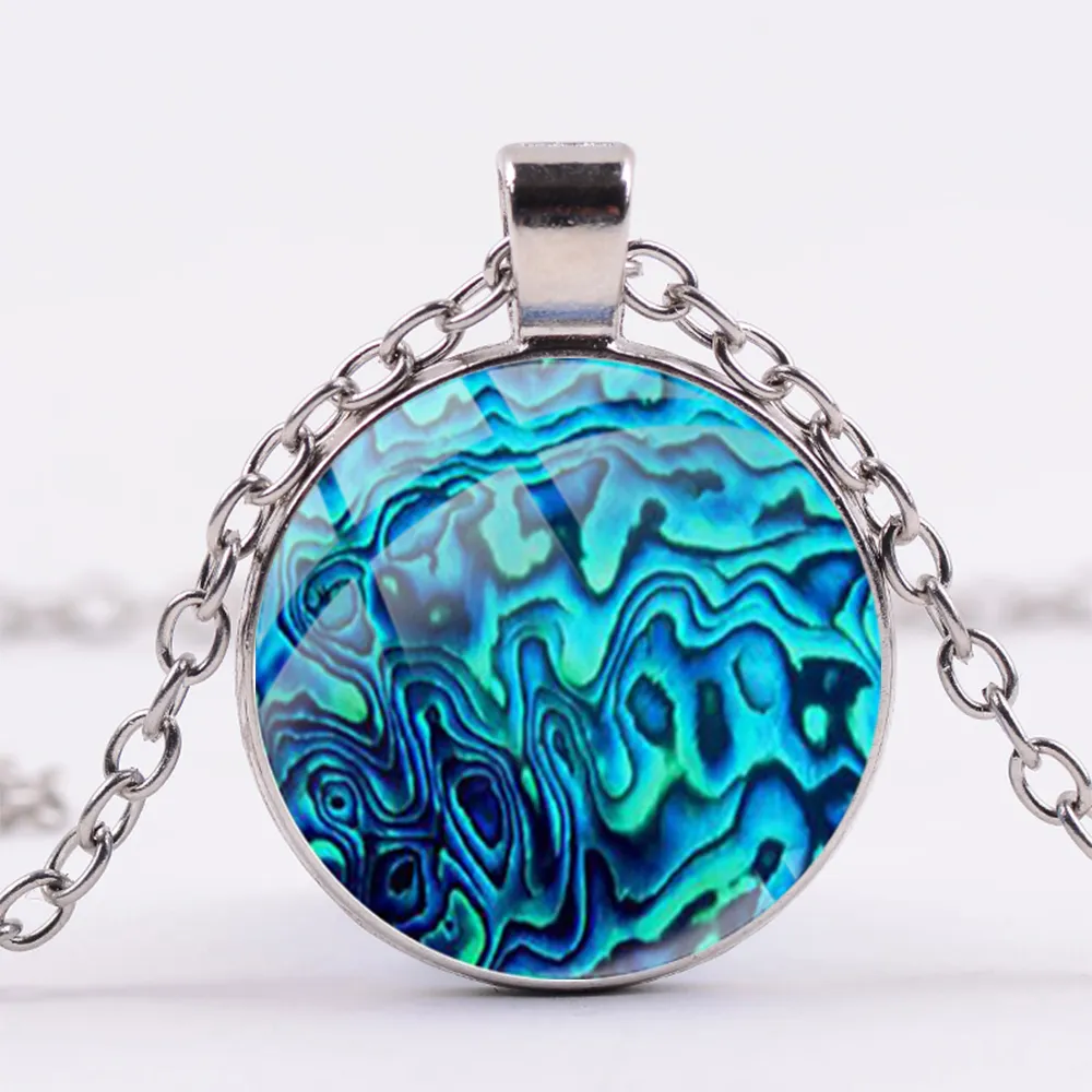 Vintage on sale abalone necklace
