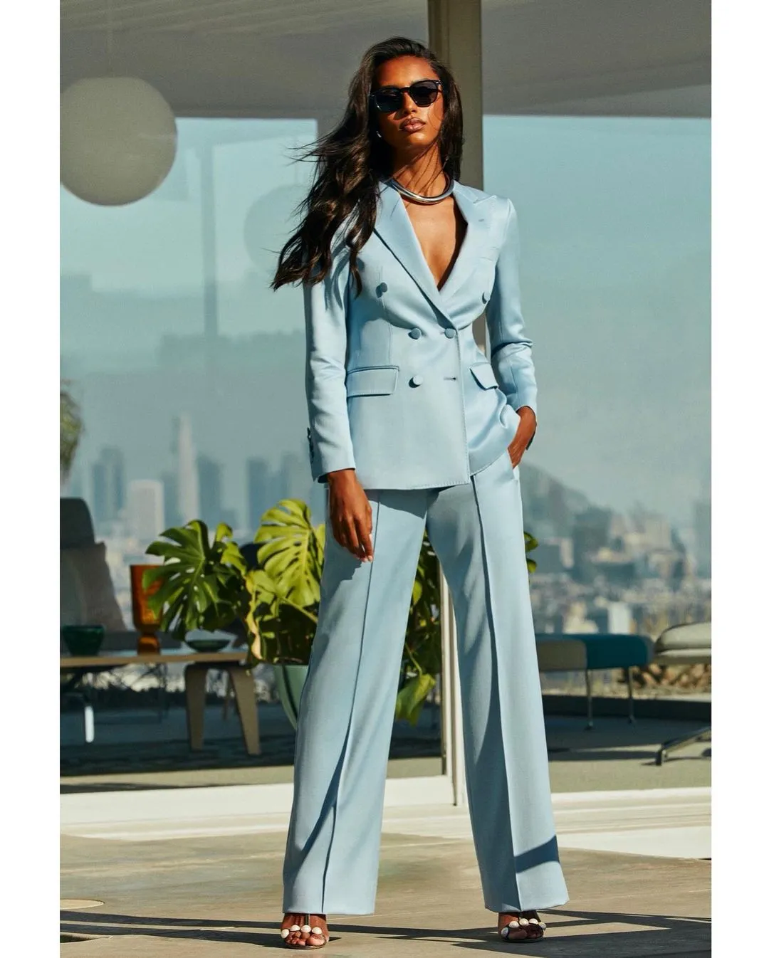 Summer pants suits sale
