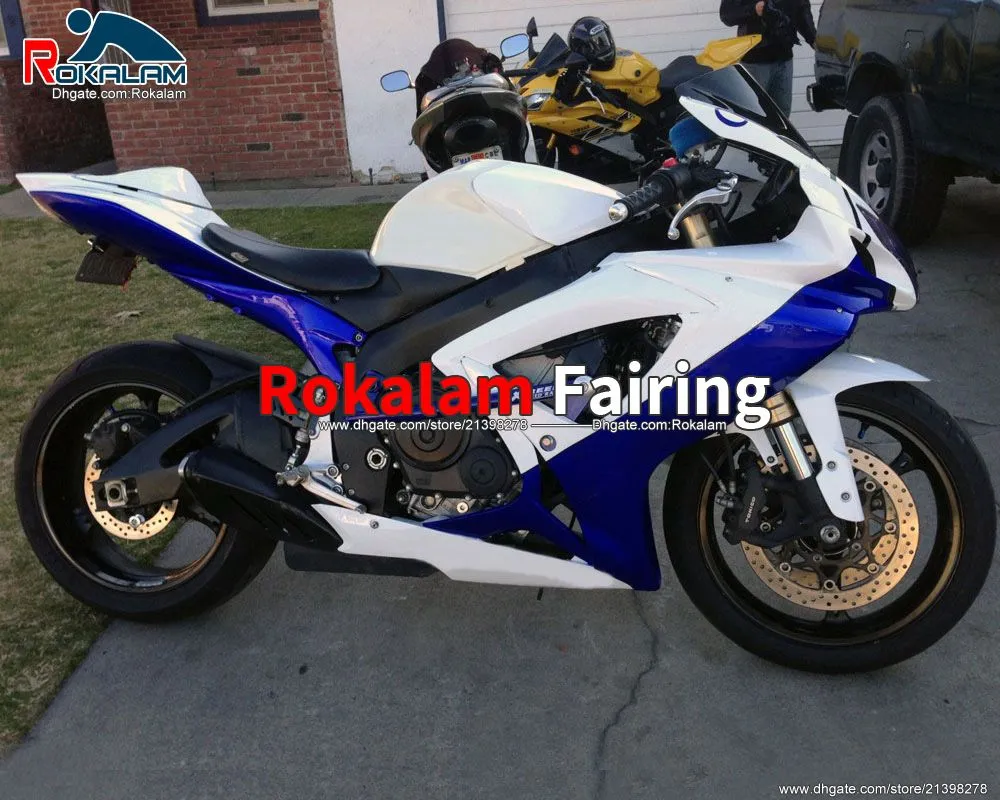 오토바이 페어링 키트 Suzuki 2006 GSX-R750 06 07 페어링 키트 GSXR750 K6 2007 GSXR600 (사출 성형)