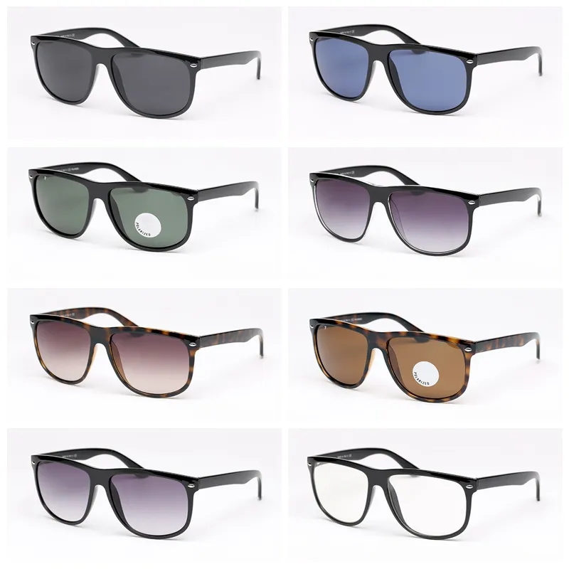 Eyeglass Square Frame Sunglasses Men Women Nylon Frame Designer UV400 Female Sun Glasses Oculos Gafas Wiht Leather Cases and Accessories