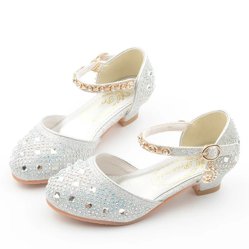 Butterfly Princess Heels Silver