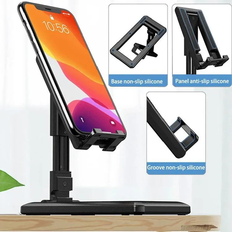 Adjustable Phone Bracket Desktop Holder Multifunctional Live Broadcast Stand Foldable Mobile Phone Bracket For iPhone 12 11 Xs Pro Max