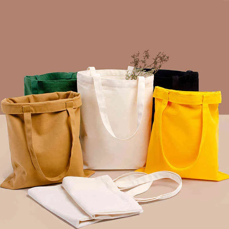 NXY Shopping Bags Respetuoso Del Medio Ambiente Bolsas Combas Las Mujeres Lona Lisa 캐주얼 Bolsos Hombro Tote Para Chicas Mujer 0209