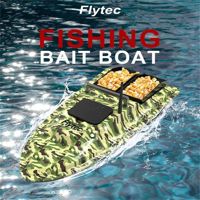 Flytec V500 V007 RC Fishing Bait 500M Remote Rc Boat Fish Finder