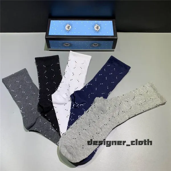 Designesr Mens Womens Sock Embroidery Casual Tiger Autumn Pure Cotton Sports Sticke Warm Winter Men Letter Fashion Socks Gift Box245T