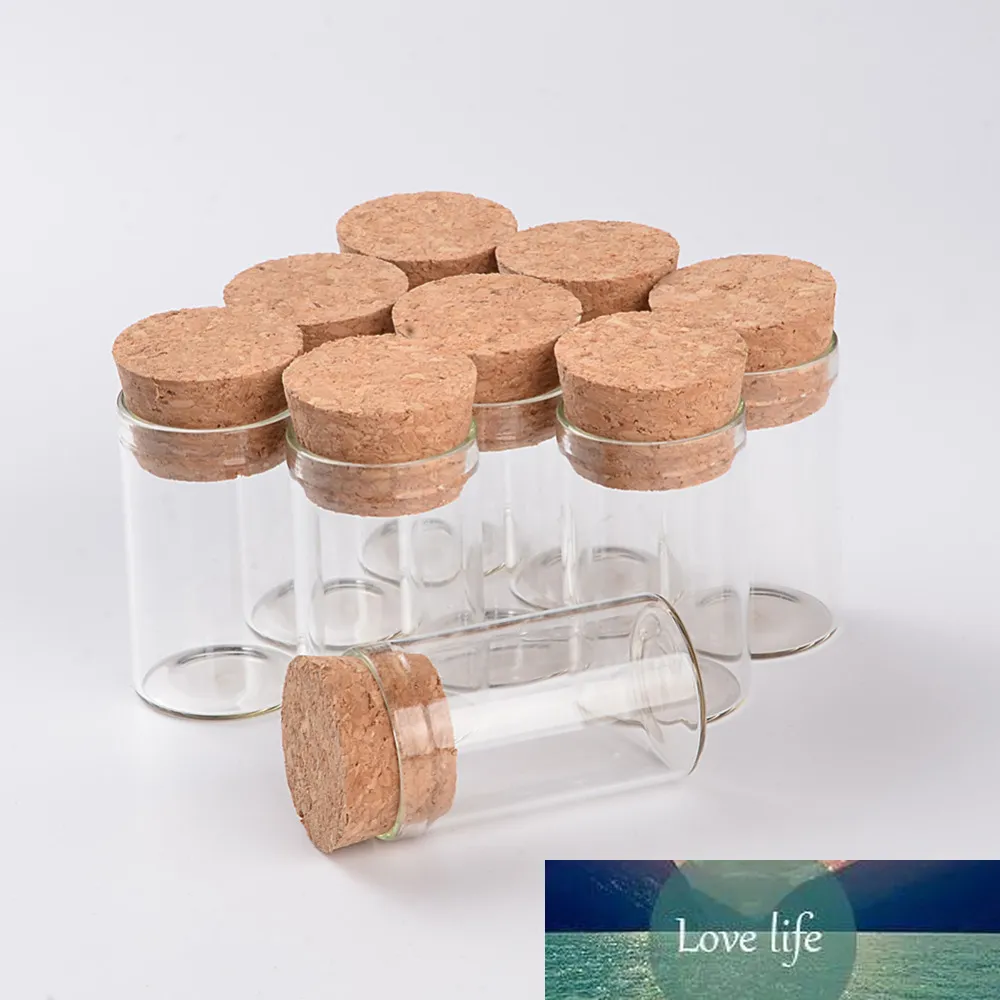 5ml 10ml 12ml Mini Glass Vials Jars In Vitro Bottles with Corks Stopper Glass Test Tube Transparent Mason Jars Bottles 100pcs