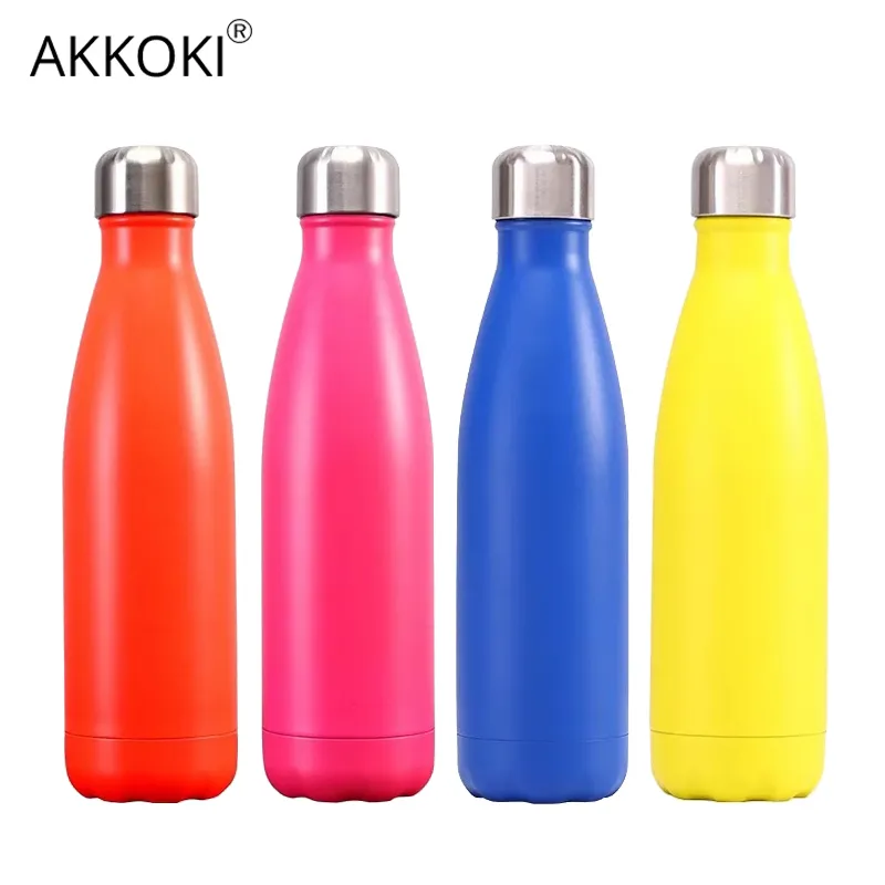 Custom Matte Series 500ml Bottle For Water Thermos Bottle Of Stainless
