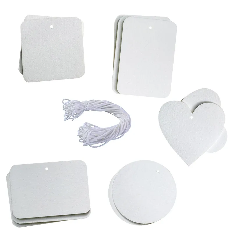 Sublimation Linen Freshener Sheets DIY Felt Car White Fragrant Sheet