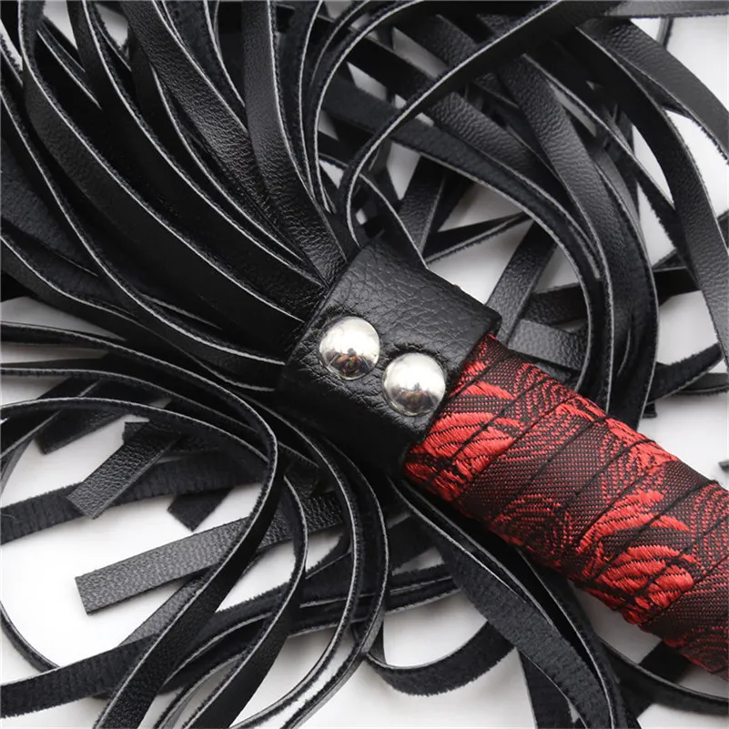 Candiway sexy CatWhip bdsm Game Adult Fetish bondage Leather Spanking Paddle Fetish Flogger Toys For Couples Policies Knot4959984211r