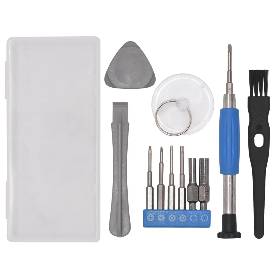 Met Retail Box 3.8 4.5 Schroevendraaier Set Reparatie Tools Kit voor Nintendo Schakelaar Nieuwe 3DS Wii Wii U NES SNES DS Lite GBA Gamecube Groothandel