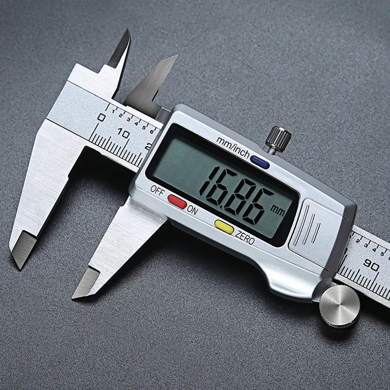 Measuring Tool Stainless Steel Digital Caliper 6 "150mm Messschieber paquimetro measuring instrument Vernier Calipers T200602