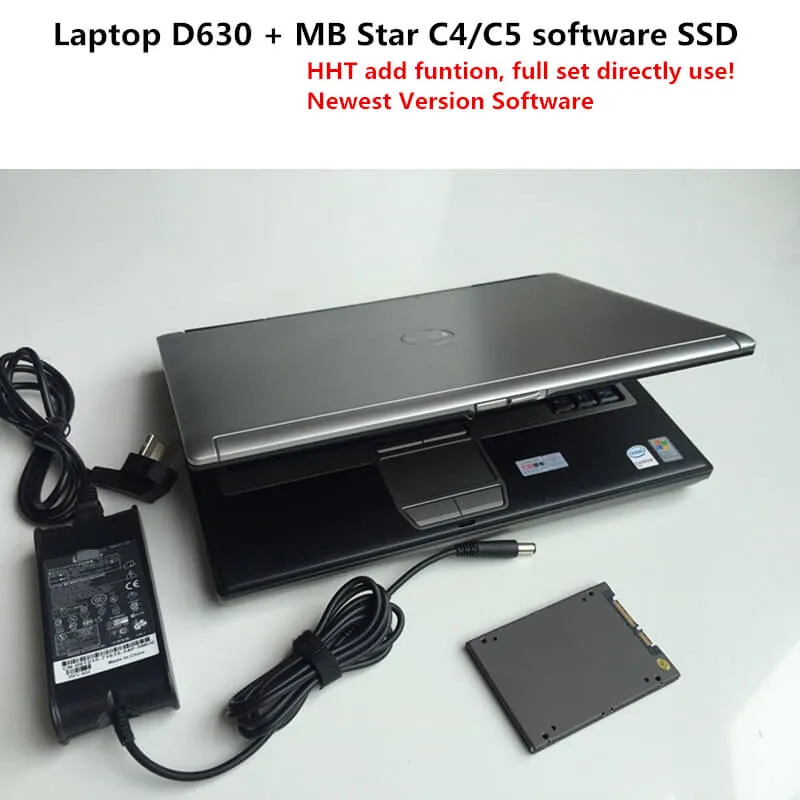 MBスターC3診断ツールシステムXentryスーパーSSDラップトップD630ノートブック使用準備完了