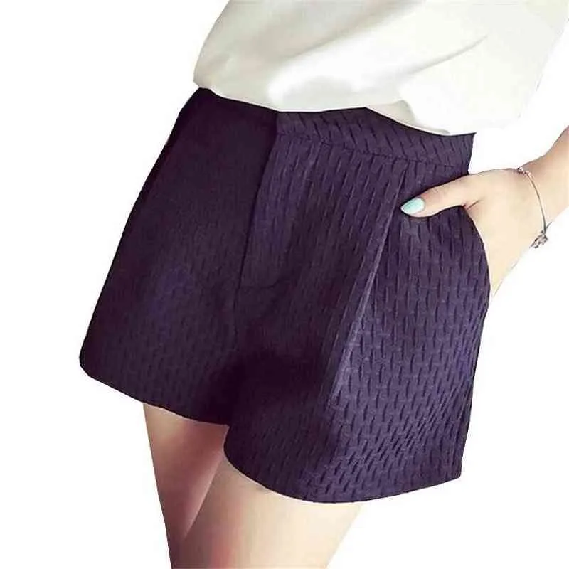 Ygyeeg street mode plaid shorts sommar godis färg vikar samlokalisering hög midja kvinnor lös design blixtlåsficka ny botten y220311