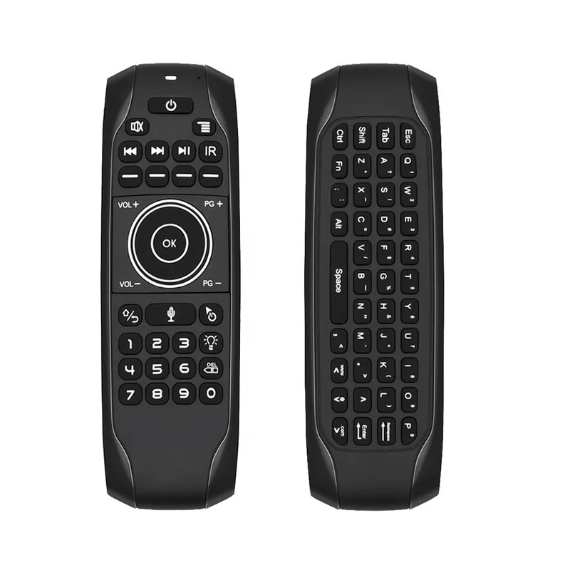 G7 Afstandsbedieningen met achtergrondverlichting Fly Air Mouse met IR Learning Draadloos toetsenbord Universele 2.4G Voice voor Android TV BOX