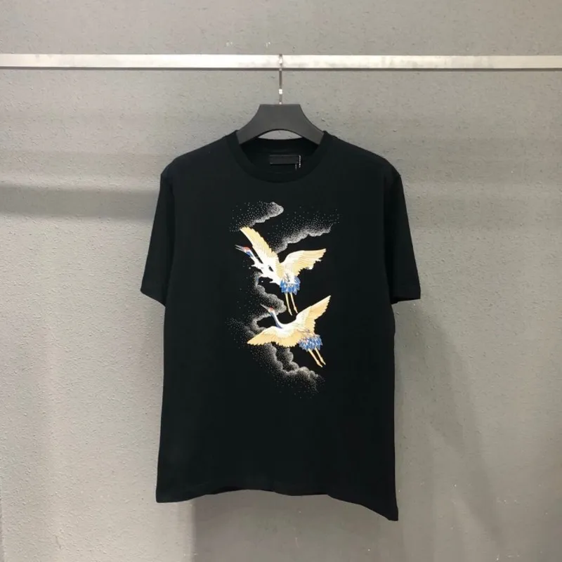 男性TシャツサマートップスラウンドネッククールレタープリントカジュアルファッションティーラージサイズTシャツM-4XL