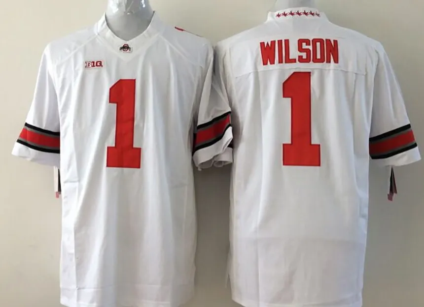 Ohio State Buckeyes 28 Dominic Clarke Red NCAA Jerseys