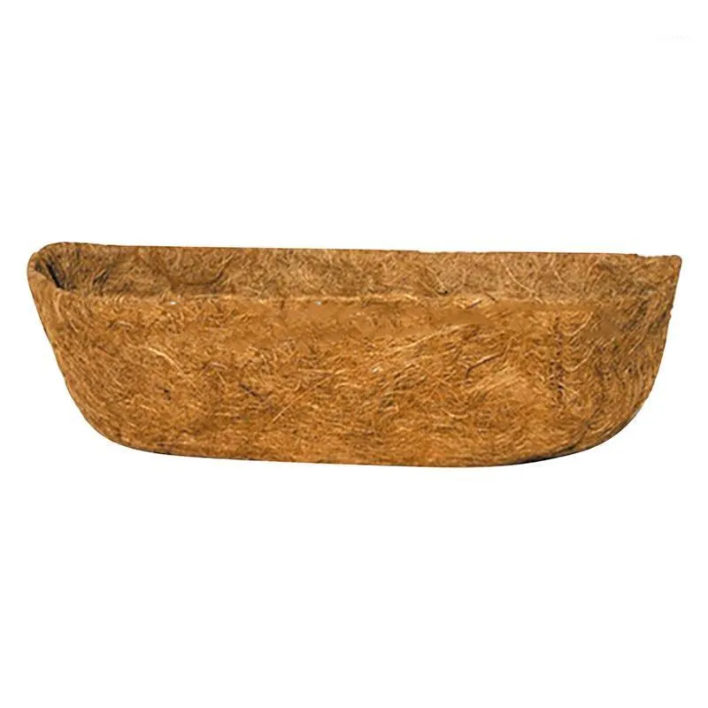 Planters Potten 1/2/3 / PCS Opknoping Mand Coconuts Fiber Planter Inserts Vervangende voering voor bloempot