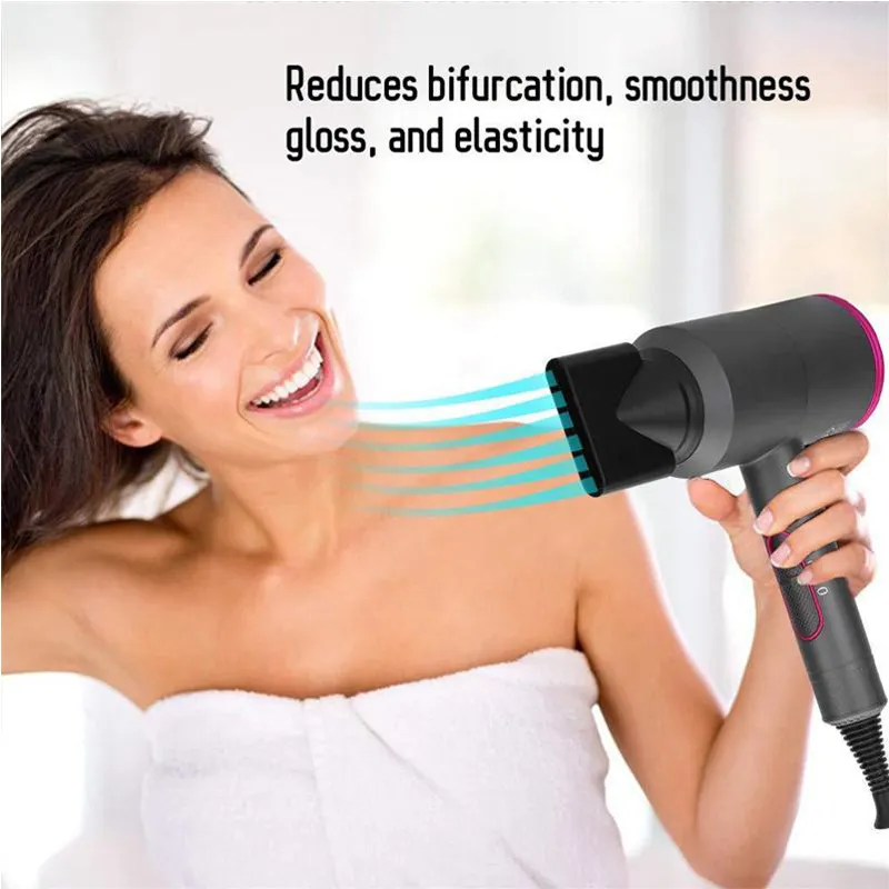 DS Professional Dryer Oftion Long Hammer Belther Электрический холодный фенорный уход за волосами по уходу за волосами BlowDryer2526455