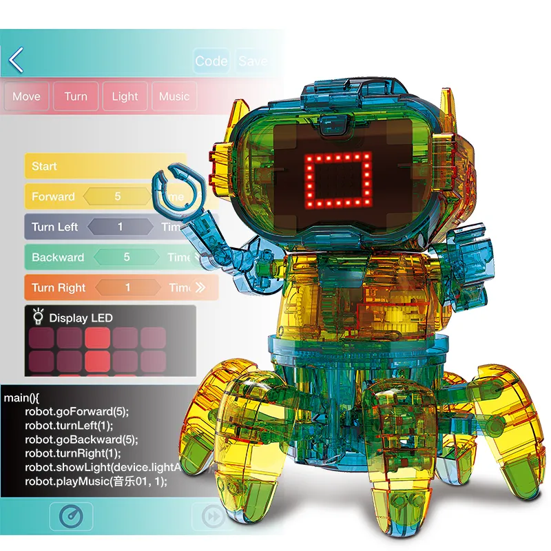 Robot intelligent pour enfants, jouet intelligent, cadeau de noël