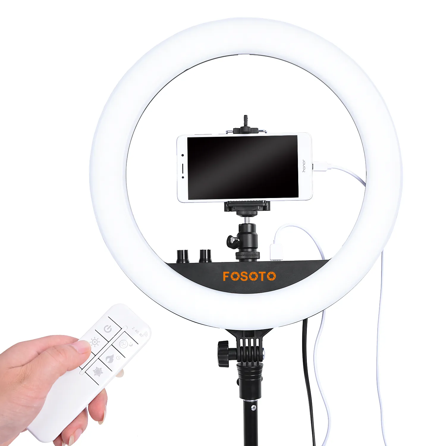 14 Inch Portable with Tripod Stand LED Ringlight RGB Ring Light - China LED  Ring Fill Light, Ring Light | Made-in-China.com