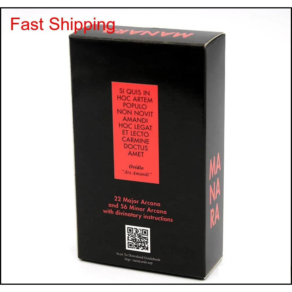 ₩11,405에서 마나라 카드의 에로틱 한 타로 22 Major Arcana 56 마이너 Arcana Divinatory 지침