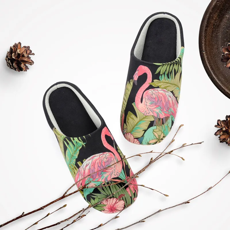 Mens flamingo slippers top