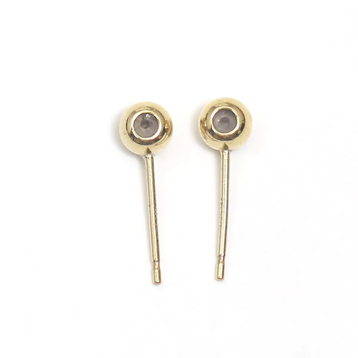 Beadsnice Gold Filled Classic stud Earring Post women jewelry components
