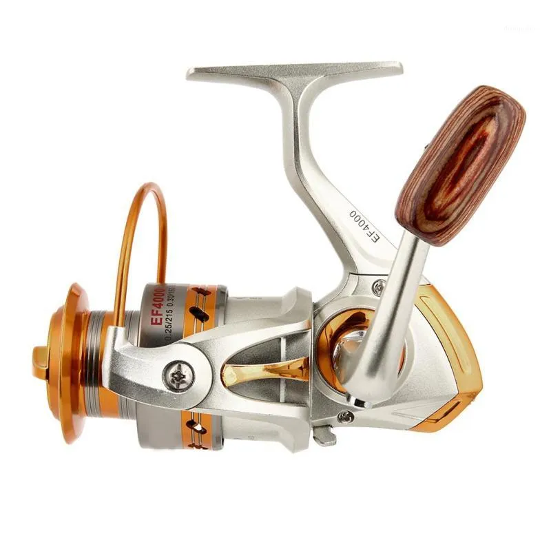 Nuevo Metal Spinning Carretes de pesca Rueda Pesca Metal Rocker Reel Spinner Herramienta de agua salada Accesorios1