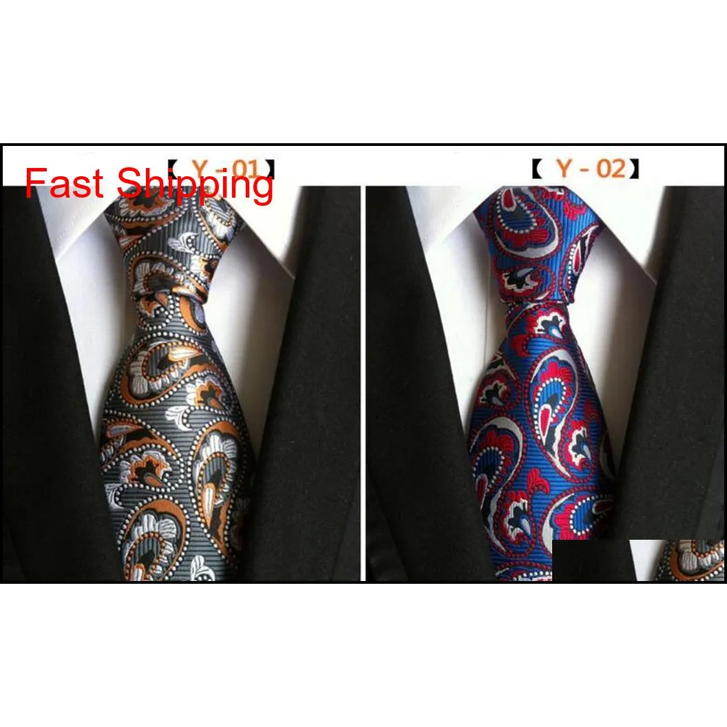 216 styles 8cm men silk ties fashion mens neck ties handmade wedding tie business ties england paisley tie stripes plaids dots necktie