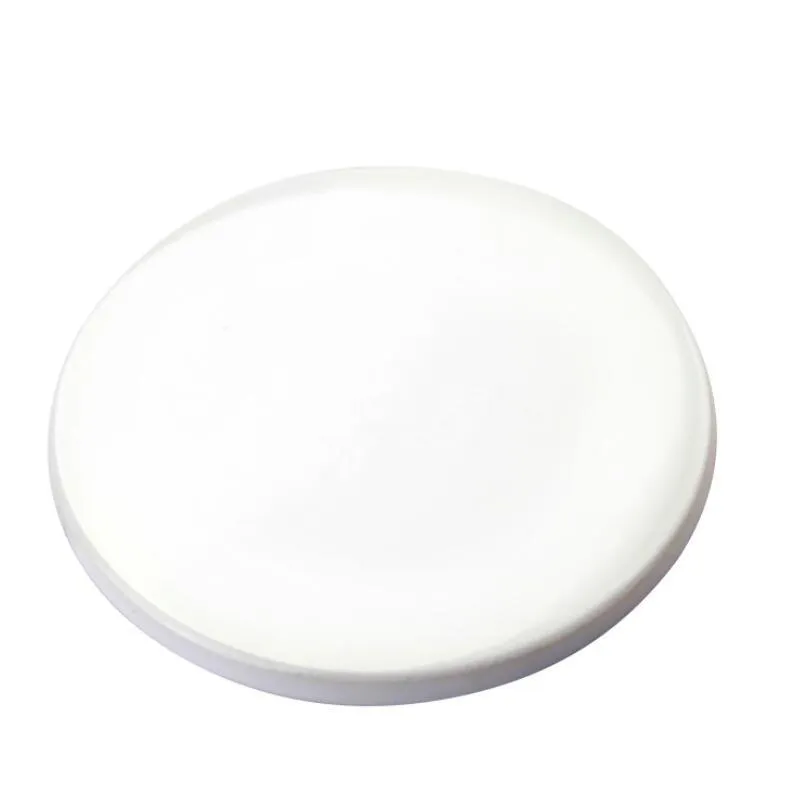 9cm mat Sublimation Blank Ceramic Coaster White Ceramics Coasters Heat Transfer Printing Custom Cup Mats Pad Thermal Coasters DH8500