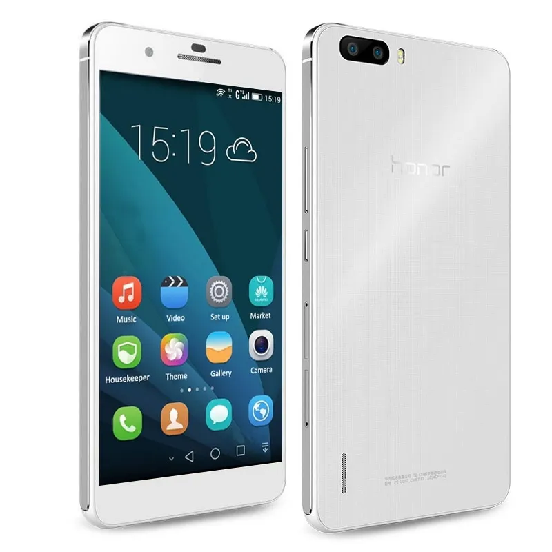 Original Huawei Honra 6 Plus 4G LTE Cell Phone Kirin 925 Octa Core Ram 3GB Rom 16GB 32GB Android 5,5 polegadas 8MP NFC NFC Smart Mobile Barato