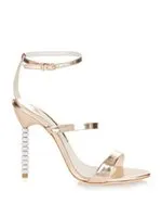 2021 Ladies sheepskin open toes diamond shoes high heels Rhinestone ornaments Sophia Webster pumps sandals SHOES 34-42